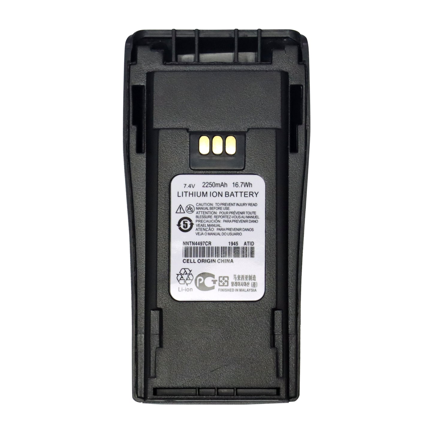 NNTN4497CR NNTN4497DR Battery For Motorola  PR400 CP200 CP200XLS CP200D CP160 CP340 CP360 CP380 DEP450 EP450 EP450S DP1400