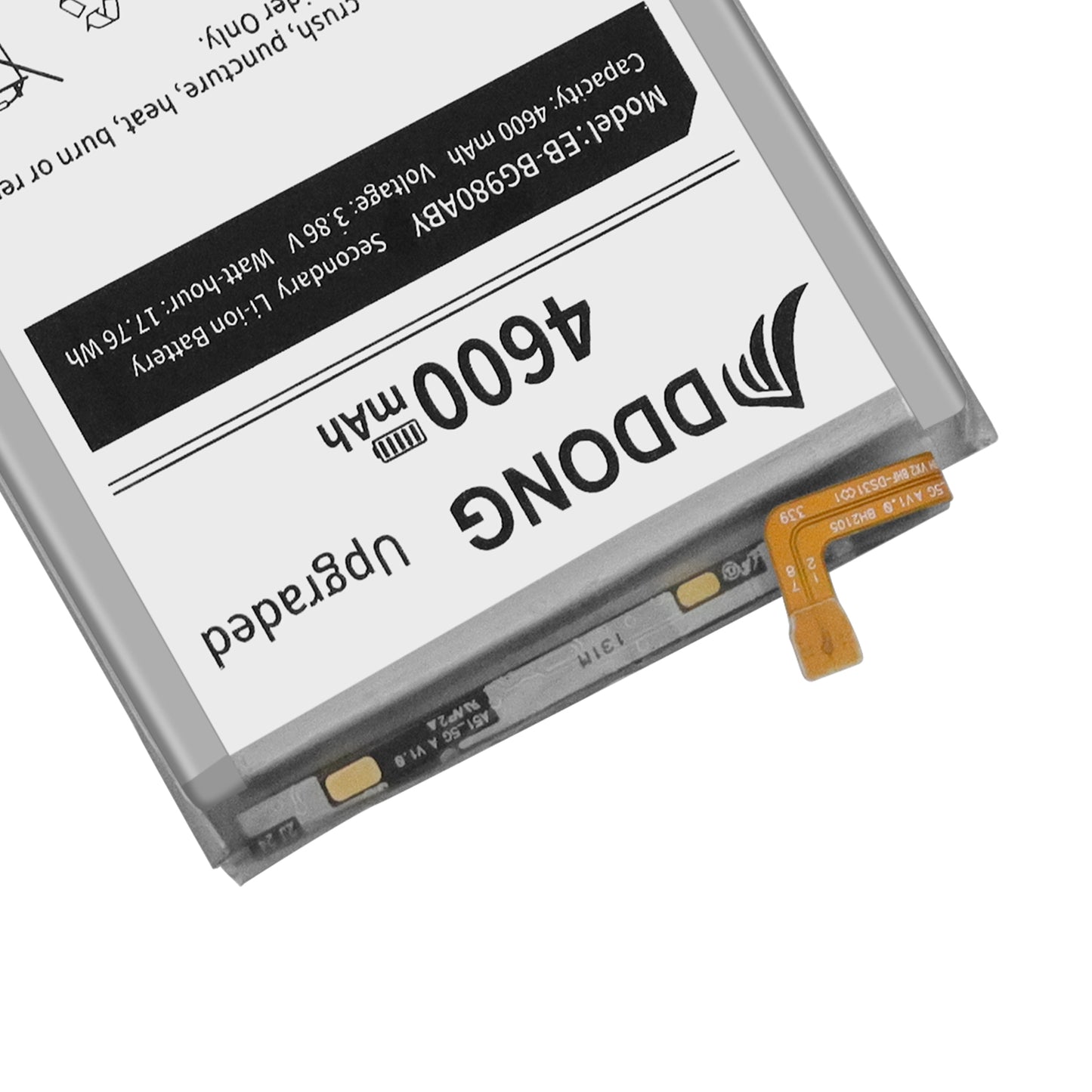 DDONG [4600mAh Upgraded] Battery for Samsung Galaxy S20 5G SM-G981U EB-BG980ABY Battery Replacement with Repair Tools