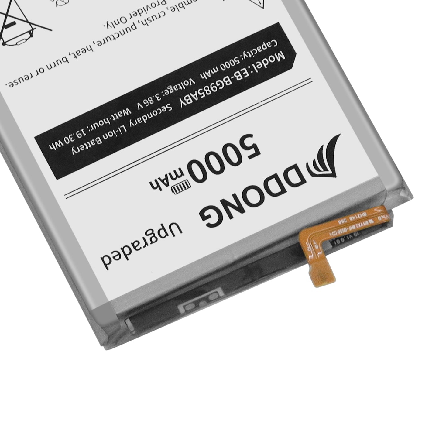 DDONG [5000mAh Upgraded] Battery for Samsung Galaxy S20 Plus SM-G985F SM-G985 S20+ 5G EB-BG985ABY Battery Replacement with Repair Tool Kit
